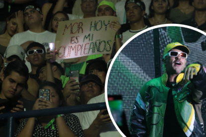 Los asistentes al concierto de Feid se inspiraron en su estilo de vestir.