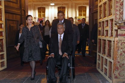 Lenín Moreno y Rocío González son investigados por un presunto cohecho en Coca Codo Sinclair.
