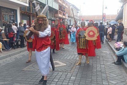 La procesión del Señor del Buen Suceso es una de las más antiguas del Ecuador.