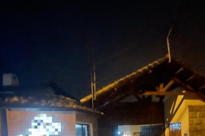 Los ladrones entraron forzando la puerta principal del conjunto