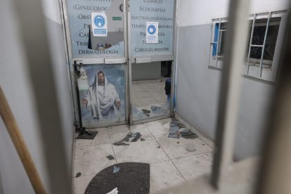 El estruendo alarmó a los moradores del sector