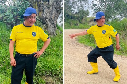 Originario del cantón Yantzaza y con un carisma único... él es Ángel Polivio Paqui.