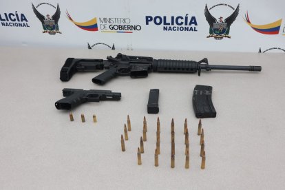 La evidencia fue presentada en el cuartel modelo