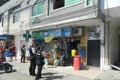 Cuando estaba en esta tienda sorprendieron a la víctima.