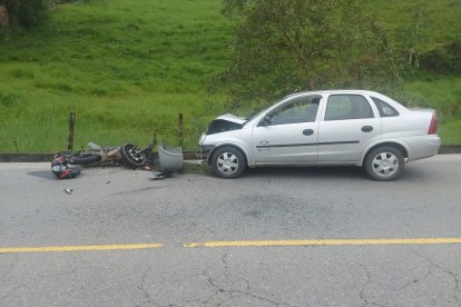 Los vehículos involucrados fueron retenidos para ser puestos a disposición de la autoridad.