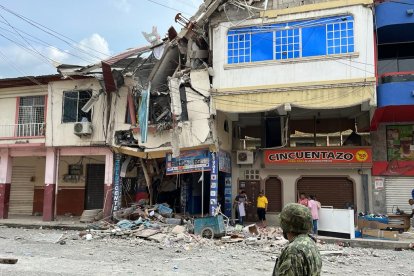 El 18 de marzo Ecuador fue sacudido por un sismo de 6,5 que dejó 14 personas fallecidas y más de 400 heridos.