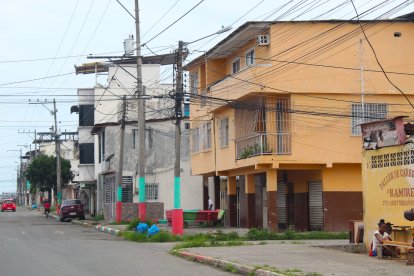 En la vivienda naranja se produjo el asesinato de los Vernaza.