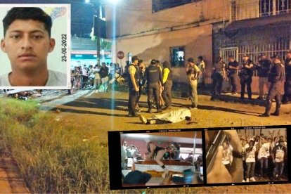 Jefferson León Morales, de 19 años, fue asesinado a tiros la noche del pasado sábado. Lo sepultaron el martes.