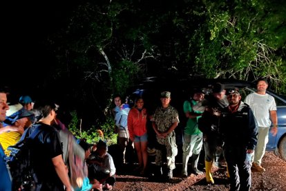 Las personas fueron evacuadas por el Cuerpo de Bomberos de San Cristóbal.