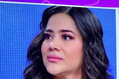 Michela lloró durante el programa realizado este 18 de abril de 2023.