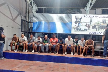 Los detenidos pertenecerían a la banda criminal Las Águilas.