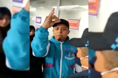 Un hombre asegura ser líder de la organización criminal Los Lobos durante un intento de registro.