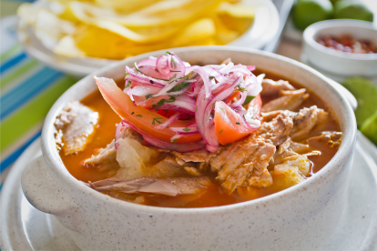 Referencial de encebollado, una de las mejores sopas del mundo según Taste Atlas.