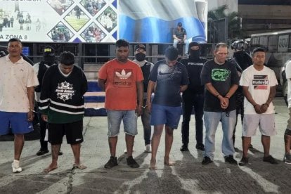 detenidos en yaguachi