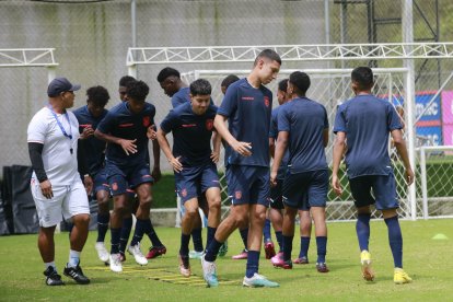 La Tri cumplió con su última práctica de cara al juego ante Venezuela, en el que puede coronarse campeón.