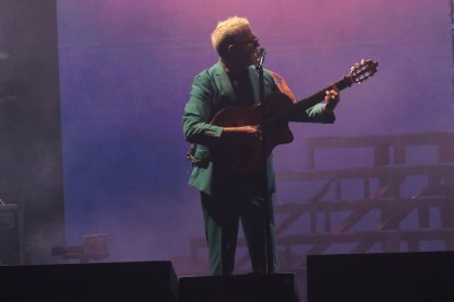 Concierto de Alejandro Sanz en Guayaquil, este 22 de abril de 2023.