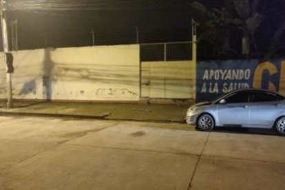 En este sector del cantón Pasaje acabaron con la vida del aspirante a policía.