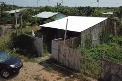 En esta casa vivía Enrico, el italiano que fue sostenido económicamente por una humilde familia ecuatoriana.