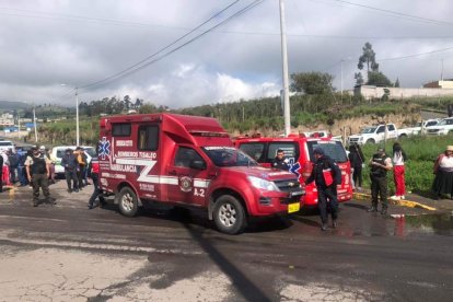 Una persona murió luego de un choque frontal.