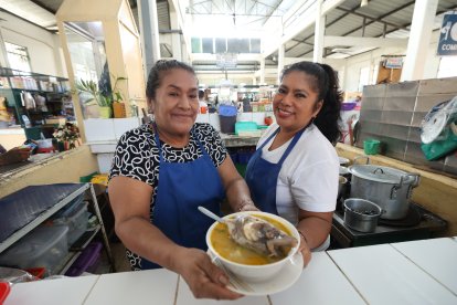 Su sopa la han degustado extranjeros, los ‘profe’ del Vicente Rocafuerte y más comensales.