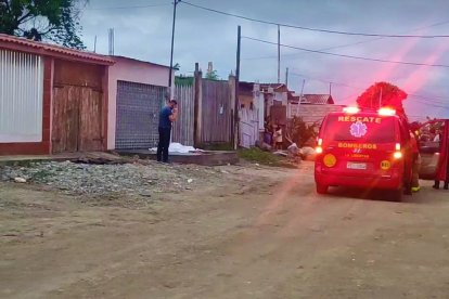 En este sitio acribillaron a Katty.