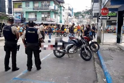 Una persona fue asesinada en Esmeraldas.