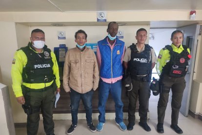 Uno de los sospechosos es de nacionalidad colombiana.