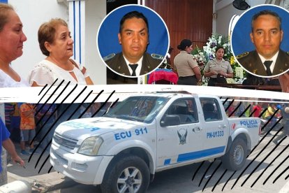 Mercedes Corro llegó desde La Maná para velar el cuerpo del tercero de sus cinco hijos.