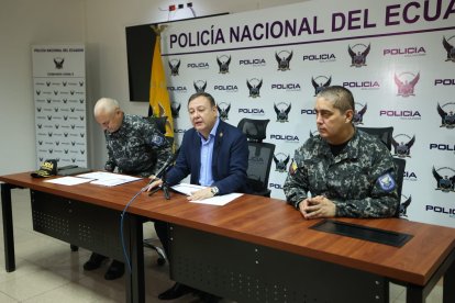 El ministro Juan Zapata dio el balance de muertes en las provincias donde rige el Estado de Excepción.