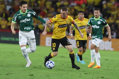 Barcelona se quedó con 3 puntos en el grupo C, por detrás de Bolívar y Palmeiras, que sumaron 6 unidades.