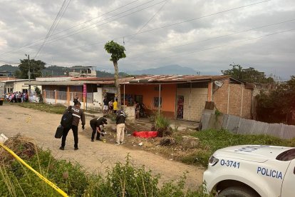 Agentes policiales unen pistas de cada uno de los hechos sangrientos registrados en la provincia de El Oro.