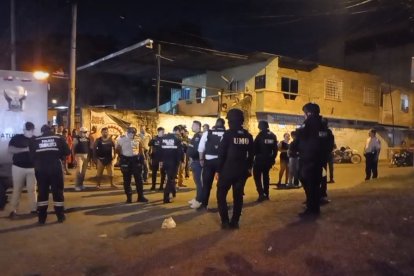 Tres personas fueron disparadas en horas de la noche.