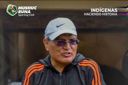 Luis Chango directivo de Mushuc Runa habló de que tiene el perfil para ser presidente del Ecuador.