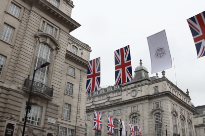 Los ecuatorianos en Reino Unido también se hicieron presentes en la celebración por la coronación de Carlos III
