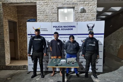 La Policía indaga si los detenidos serían parte de una banda organizada.
