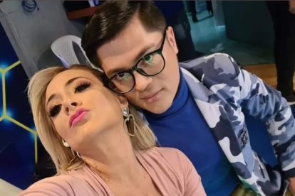 El Cuy y Cynthia Naveda son ‘panas’ del alma, pero hasta ahí nomás.