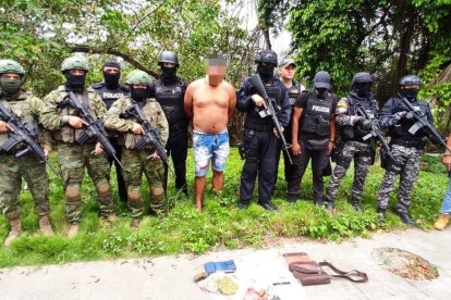 La captura del presunto cabecilla criminal fue ejecutada por hombres del Ejército Nacional