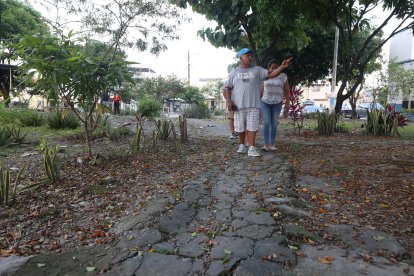 Los parques no han recibido mantenimiento del Municipio desde hace años. Todo está deteriorado.