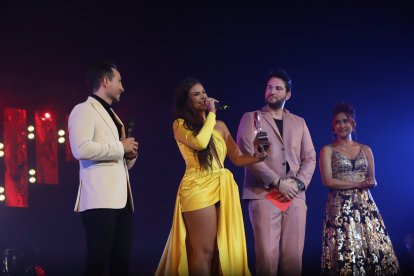 Los Premios Disco Rojo, una fiesta de los artistas ecuatorianos.
