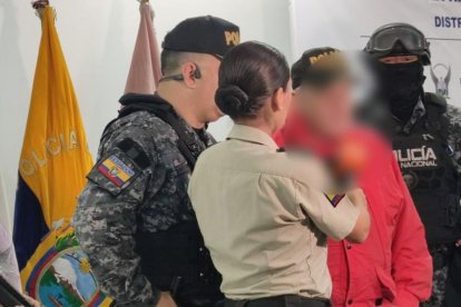 El ciudadano rescatado se encontraba en buen estado. Ya está con su familia.