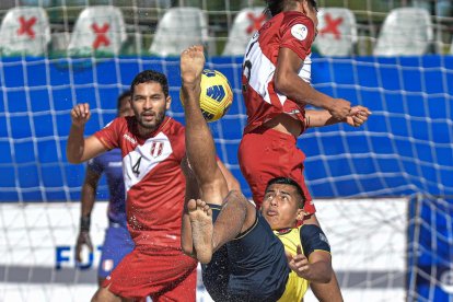 En las Eliminatorias Sudamericanas al Mundial de Fútbol Playa 2021, disputado en Rusia, tal como sucedió este 2023, la Tri no pudo ser mundialista.