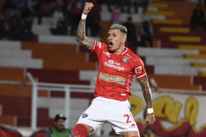 En el último partido Carlos Garcés se mandó un triplete.