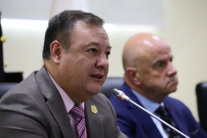 Juan Zapata dirigió la última reunión del COE Nacional.