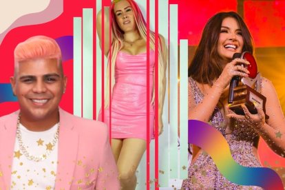 La Fucsia se enojó porque Jeyce La Voz no gano, pero él se lo toma con calma