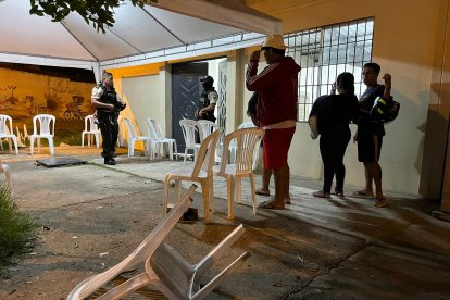 La ‘pípol’ salió ‘cuete’ ante los disparos de los gatilleros, quienes asesinaron a Landín, Cabrera y Angulo.