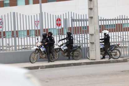Tras el atentado contra el alcalde de Durán, Luis Chonillo, las seguridades se reforzaron en la zona.