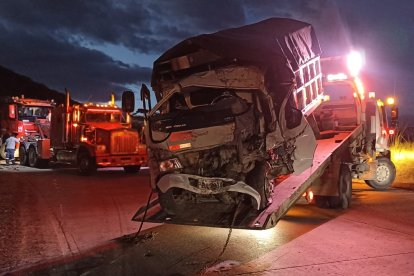 Un hombre falleció producto del accidente de tránsito.