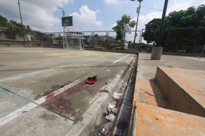 En esta cancha ocurrió el triple crimen