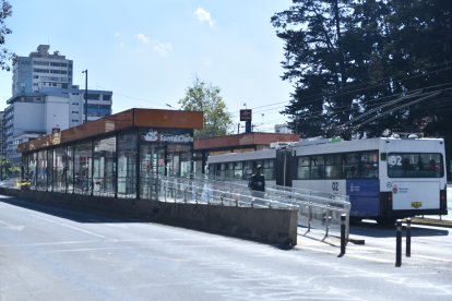 El servicio de transporte sigue con normalidad en la ciudad.