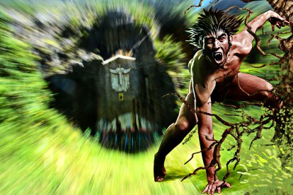 El sector de la leyenda se encuentra en medio de una zona boscosa, en la que habitaría este ser, conocido como 'El llucho de Segre'.